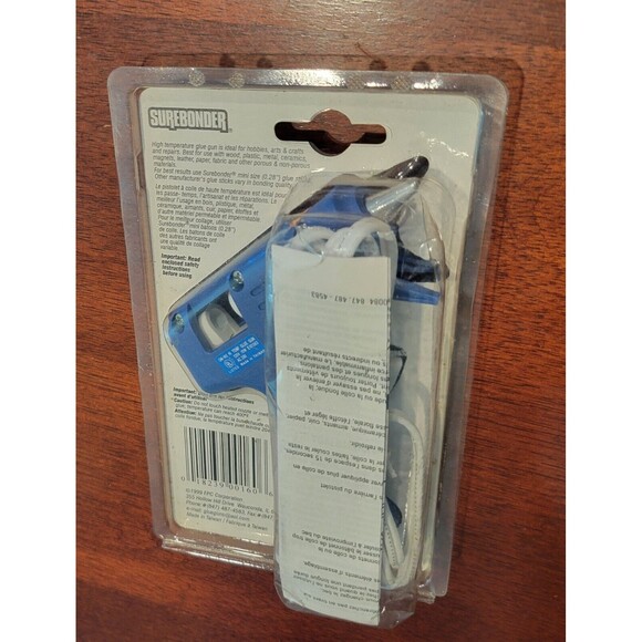 Surebonder Mini Hot Glue Gun High Temperature Glue Stick Capacity 0.28" NOS 1999 - Picture 3 of 3